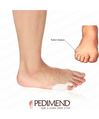 Buy Pedimend Silicone Gel Pinky Foot Alignment Separator | 6 Pieces for Pain Relief | Original Tailoring Bale Corrector & Protection Film - Buy Online on GoSupps.com