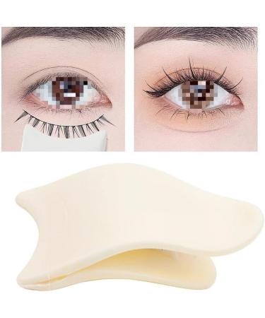 Effortless Lash Curler: Instant Eye-Opening Effect Easy-to-Use Eyelash Curling Tool-Design for Home & Travel White - Buy Online on GoSupps.com