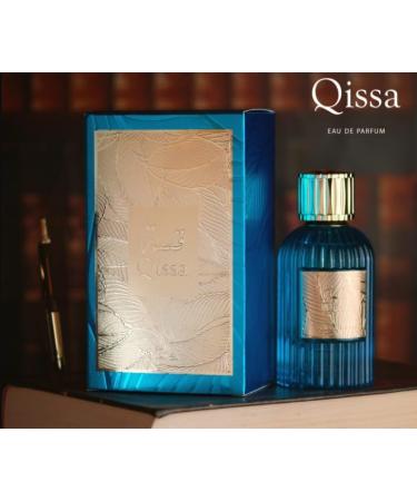 Paris Corner Qissa Blue EDP 3.4 Fl Oz Unisex Long Lasting Scent Fragrance Perfumes - Buy Online on GoSupps.com