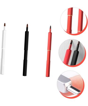 Gogogmee 3pcs Retractable Lip Brush Lipstick Applicator Lipstick Brush Lip Mask Brush Lipstick Lip Mask Applicator Lip Balm Brush Makeup Tool Eyeshadow Makeup Brush Cosmetics Brush - Buy Online on GoSupps.com
