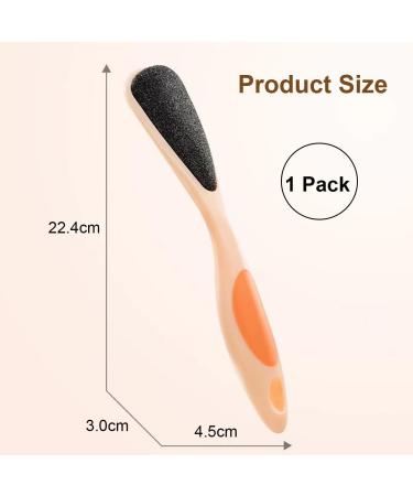 Ruayia Callus Remover Double-Sided Foot Scraper Callus Remover Dead Skin Callus Remover Feet Callus Shaver for Foot and Hand Callus Removal on Wet and Dry Feet - Pink - Buy Online on GoSupps.com