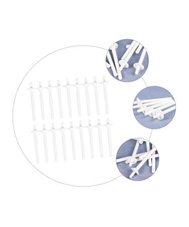 Minkissy 150 Pcs Nose Hair Wax Pencil Sticks - Efficient Hair Removal Kit for Ladies | Plastic Cleaning Spatula for Nostrils - Buy Online on GoSupps.com