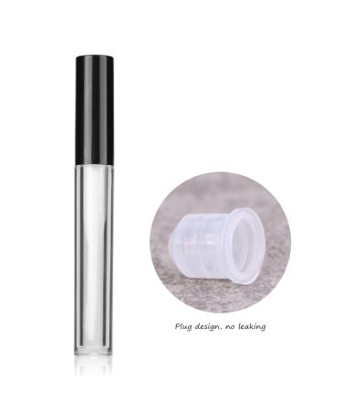 5pcs/Set 5ml Clear Empty Lip Gloss Bottles - Eyelash & Eyeliner Oil Containers for DIY Makeup - International Shipping Available - Buy Online on GoSupps.com