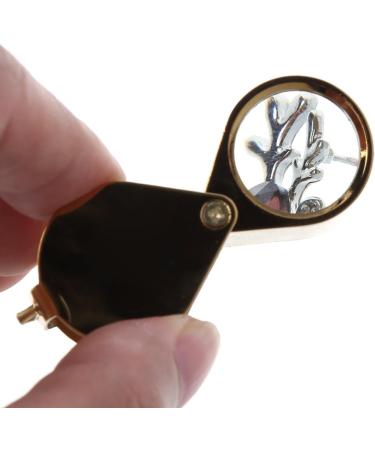 Portable Jewelers Eye Loupe Magnifier Magnifying Glass Jewelry Diamond 30x21mm Small Gift - Buy Online on GoSupps.com
