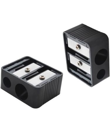 Professional Eyeliner Sharpener - Double Holes for Eyebrow & Lip Liner | Perfect for School & Office Supplies - Buy Online on GoSupps.com