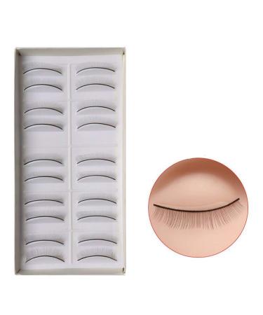 20 Pairs Practice Eyelashes - Self Adhesive Lash Strips for Beginners & Beauty Salons | International Shipping - Buy Online on GoSupps.com