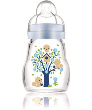 Mam Feel Good Glass Bottle 170 ml | Eco-Friendly Baby Bottle for Healthy Feeding - Buy Online on GoSupps.com