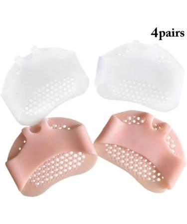 Elastic Metatarsal Comfort Foot Sleeves - 4 Pairs Non-Slip Forefoot Cushions for Discomfort Relief | International Shipping - Buy Online on GoSupps.com