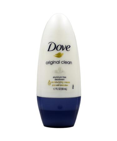 Dove Original Clean Roll On Deodorant Aluminum Free All Day Odor Protection 4-Pack 1.7 FL Oz Each 4 Bottles Body Deodorant - Buy Online on GoSupps.com