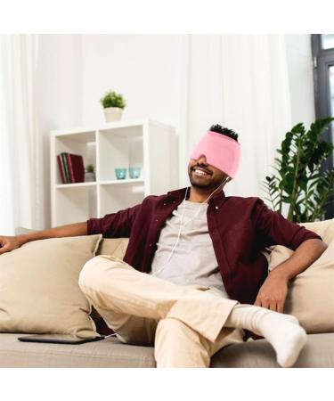 Tcare Cold Therapy Form Fitting Gel Ice Headache Migraine Relief Cap Ice Pack Eye Mask for Puffy Eye Tension Sinus Stress Relief - Buy Online on GoSupps.com