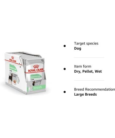 Royal Canin Digestive Care Adult Wet Dog Food 85g (12 Pack) Meat 85 g (Pack of 12) - Buy Online on GoSupps.com