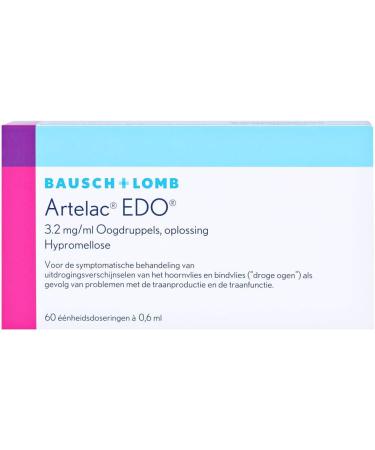 Artelac Edo Eye Drops 60x0.6 ml - Hydrating Relief for Dry Eyes | Fast International Shipping - Buy Online on GoSupps.com
