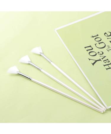 Solustre 3-Piece Chemical Peeling Tool Set | DIY Brush Applicator for Facial Treatments - Fan & Cream Brushes | Premium Cosmetic Tools for Mud & Dirt Removal - Buy Online on GoSupps.com