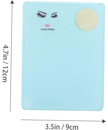 Buy Eyelash Grafting Board & Extension Pallet - Acrylic Lash Trays & Holders for Perfect Eyelash Extensions | International Shipping Available - Buy Online on GoSupps.com