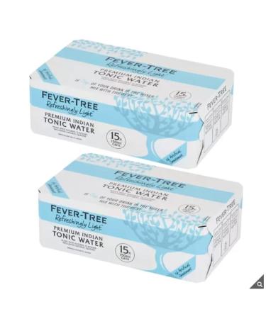 Fever-Tree Refreshingly Light Premium Indian Tonic Water 30 x 150ml