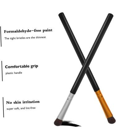 Ipetboom 6pcs Horse Suits Handles and with Hair Make Mix Eyeshadow Professional Blending Ladies Women Tool - Buy Online on GoSupps.com