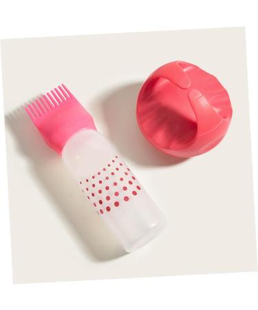 CLISPEED 3 pi ces Bouteilles Applicatrices Peigne Racine avec chelle pour Coloration et Soin Cheveux Secs Ab m s Flacons pour Teinture et Huile Coiffante Rose - Buy Online on GoSupps.com