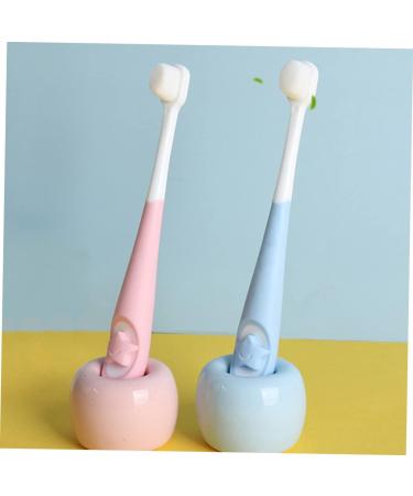 Iwowhero Baby Toothbrush - 2 Pack Infant Tooth Cleaner Brush | Ideal Gift for Newborns - Buy Online on GoSupps.com
