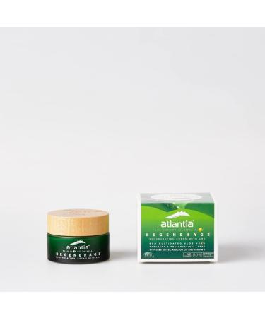 Atlantia Aloe Regenerage Anti-Ageing Cream With AHA Improves Wrinkles & Expression Lines Based on Pure Aloe Vera of Organic Farming 50ml - Buy Online on GoSupps.com