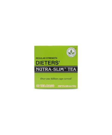 Regular Strength Dieters' Nature-Slim Tea Triple Leaves Brand - 30 Tea Bags