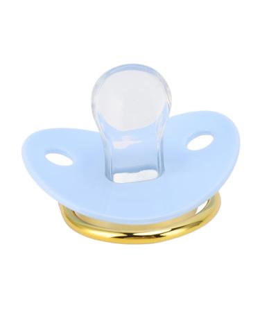 Ultra-Light Silicone Baby Pacifier | Soft Bling for Newborns (6-18 Months) | Expert Pediatric Design (M Blue) - Buy Online on GoSupps.com