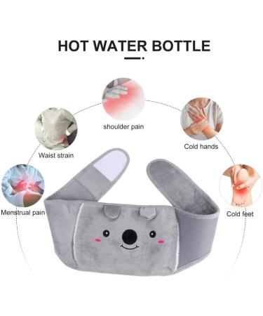 MAIES Cute Hot Water Bottles - Plush Waist Cover for Pain Relief & Hand Warmth | International Shipping - Buy Online on GoSupps.com