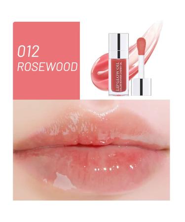JHSLCHA 2Pcs Plumping Lip Oil Hydrating Lip Glow Oil - Rosewood | Moisturizing Gloss for Lip Care and Dry Lips - Buy Online on GoSupps.com