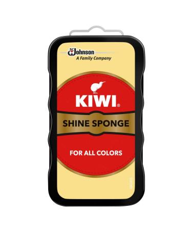 KIWI Shoe Shine Polishing Sponge (Pack - 1) 1 Count (Pack of 1)