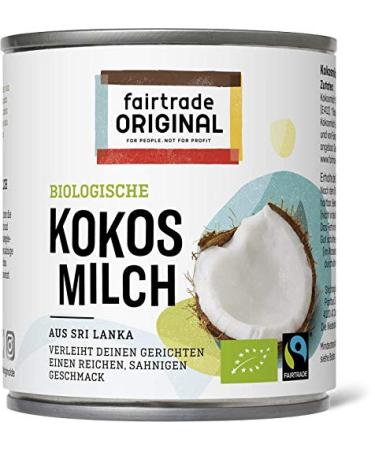 Buy 6 x Organic Coconut Milk 270 ml | Fairtrade Original | Sri Lanka | Ideal for Asian Dishes | 100% Organic & Natural - Buy Online on GoSupps.com