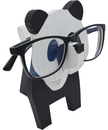Vipbuy Panda Shaped Wood Glasses Holder | Unique 3D Wooden Puzzle Stand for Glasses & Pets - Buy Online on GoSupps.com