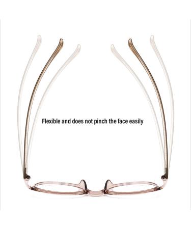 DSOUWEH Reading Glasses - Chic Durable Anti-Blue Lens Shockproof Matte Black | Perfect Gift for Office Supplies - Buy Online on GoSupps.com