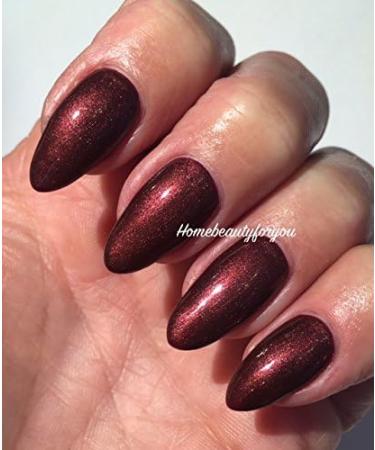 Bluesky Nail Gel Polish Brown Burgundy Shimmer A09 UV LED Soak Off 10ml - Buy Online on GoSupps.com