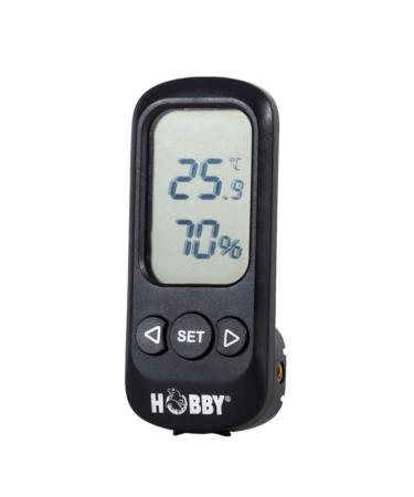 Hobby Terra Check digital hygrometer/thermometer with suction cup