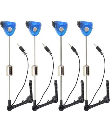 Hirisi Tackle 4x Fishing Swingers Illuminated Bite Indicators for Carp Fishing (4 Pack) Blue Best International Shipping - Buy Online on GoSupps.com