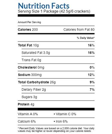 Lance Whole Grain Cheddar Cheese Crackers - 3 Boxes (24 Packs) - Buy Online on GoSupps.com