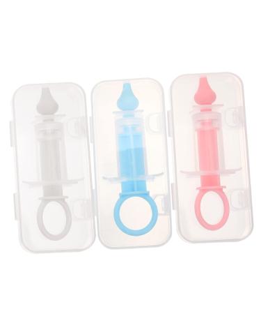 Toddmomy 3pcs Nasal Aspirator for Baby Newborn Nasal Aspirator Baby Nose Infant Nasal Sucker Baby Nasal Irrigation Aspirator Infant Nasal Cleaner Silica Gel Not Hurt