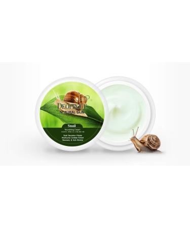 Deoproce Korea Cosmetic Natural Skin Snail Nourishing Cream 100G - Buy Online on GoSupps.com
