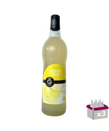 Rioba Lemon Rior Syrups - 3 x 1L