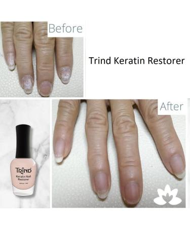 Trind Keratin Restorer Nail Strengthener 9ml - Repair and Strengthen Damaged Nails - Buy Online on GoSupps.com