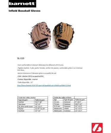Buy SL-115 Baseball Glove - Premium Pigskin 11.5 Infield/Outfield Right-Handed - International Shipping Available - Buy Online on GoSupps.com