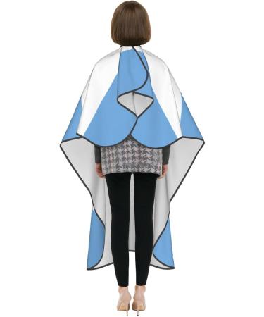 Unisex Argentina Flag Barber Salon Cape | Adjustable Neck Hair Cutting Cape for Salon & Home Use - Buy Online on GoSupps.com