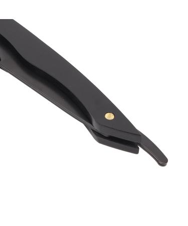 Foldable Beard Blade Knife Holder | Acrylic & Stainless Steel Razor Handle for Hairdressers | International Shipping - Buy Online on GoSupps.com
