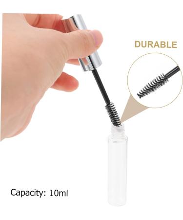 8pcs Mascara Empty Tube Clear Containers Reusable Mascara Bottles Filling Miss Gold and Silver - Buy Online on GoSupps.com