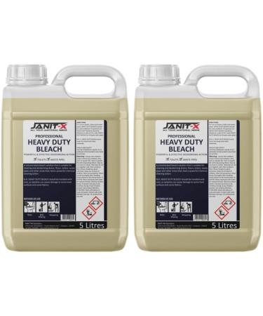 Janit-X Heavy Duty Bleach 5 Litre (1 without pump) 1 5.00 l (Pack of 1) - Buy Online on GoSupps.com