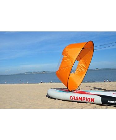 AUNAZZ 42 Downwind Wind Sail Kit for Kayak Canoe - Easy Setup, Compact & Portable - Buy Online on GoSupps.com