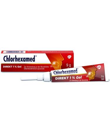 Chlorhexamed Mouth Gel 10mg/g - Bacterial Gingivitis Treatment (9g Pack) - International Shipping Available - Buy Online on GoSupps.com