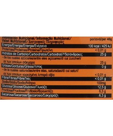 Victory Endurance Energy Up Gel (24x40g) Orange Flavor Carbohydrate Energy Gel with extra Sodium plus Caffeine Free - Buy Online on GoSupps.com