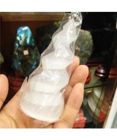 1pcs Selenite Flame Crystal Stone Quartz Palm Stones Fraueneis Specimen - Buy Online on GoSupps.com