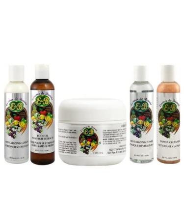 Essence de Beaute Collagen 4oz Cream Body Oil Cleanser Lotion Toner Full Set