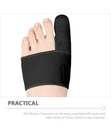 GLEAVI 2pcs Wrapped Toe Spacers Bunion Correctors | Breathable Toe Separators for Foot Skin | Skin Color/Black - Buy Online on GoSupps.com